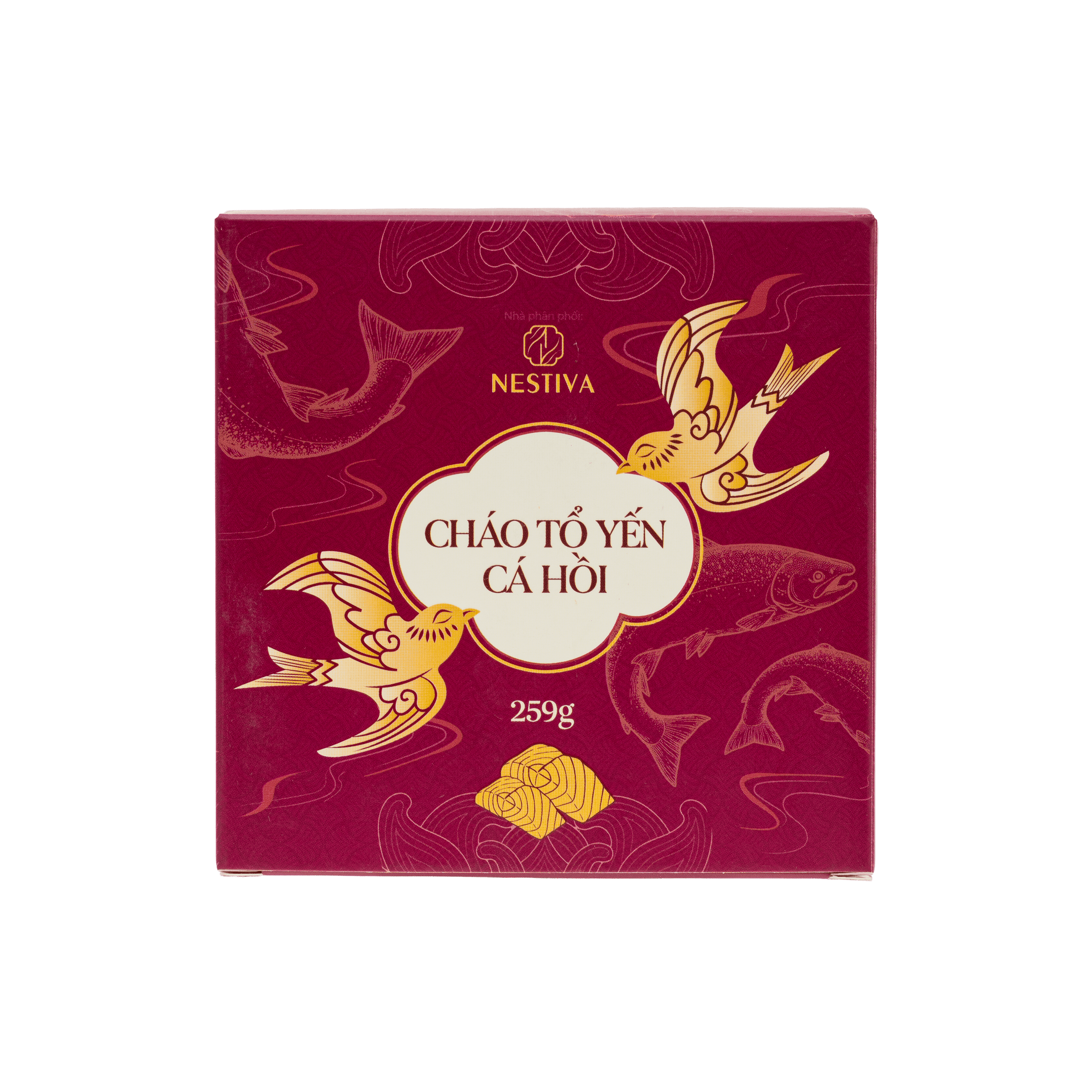 Cháo Tổ Yến Cá Hồi Nestiva (259g)
