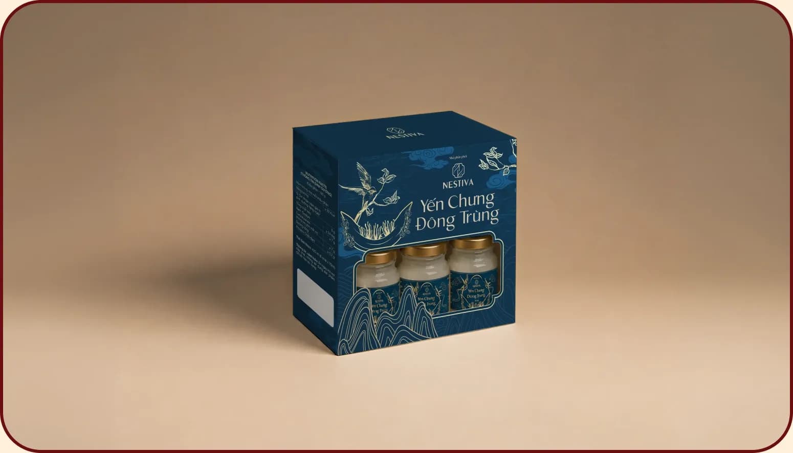 Cháo Tổ Yến Hạt Sen Kỷ Tử NESTIVA 259g – Cháo Yến Tươi Cao Cấp, Bổ Dưỡng, Ăn Liền Tiện Lợi