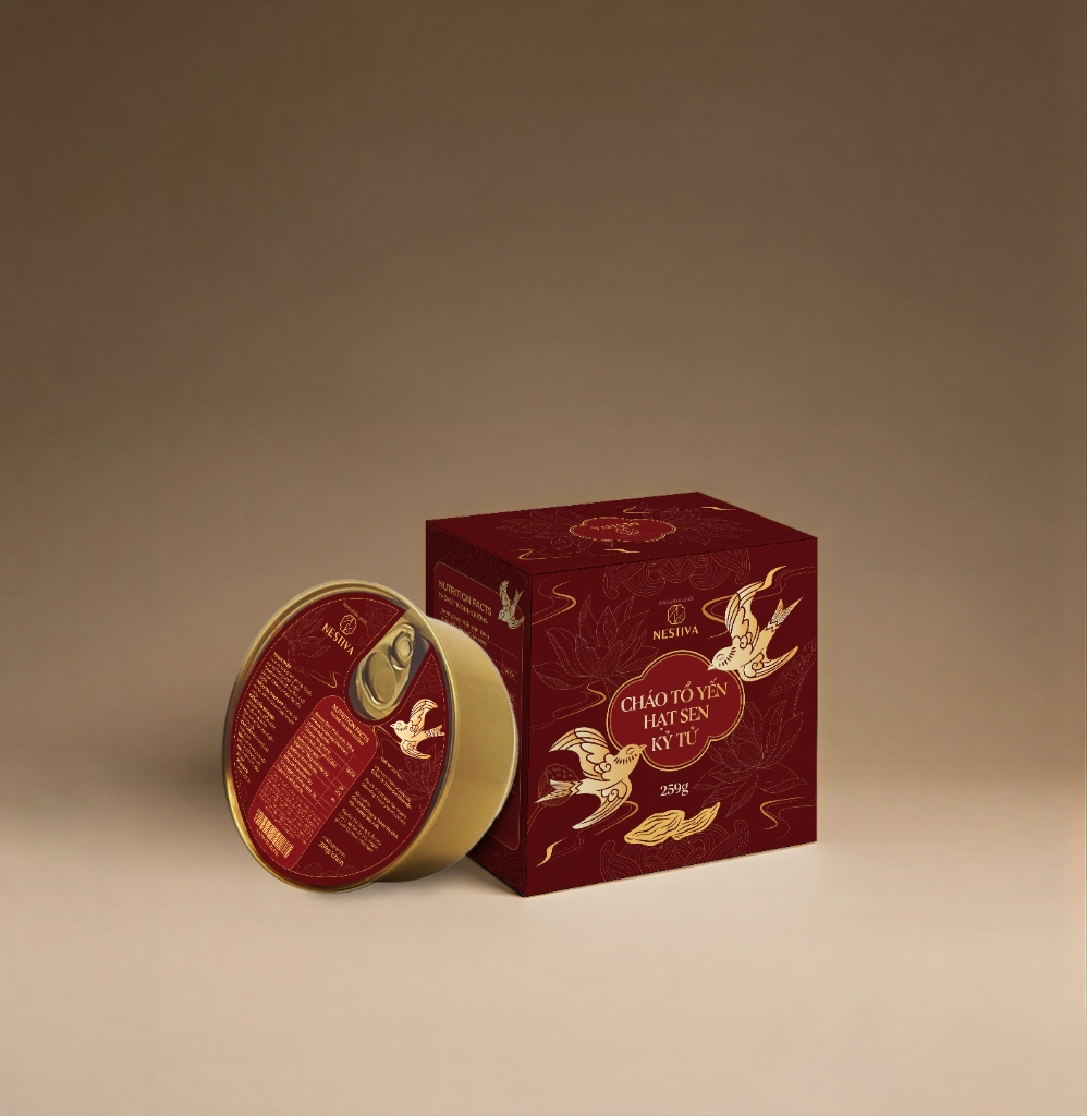 Cháo Tổ Yến Hạt Sen Kỷ Tử